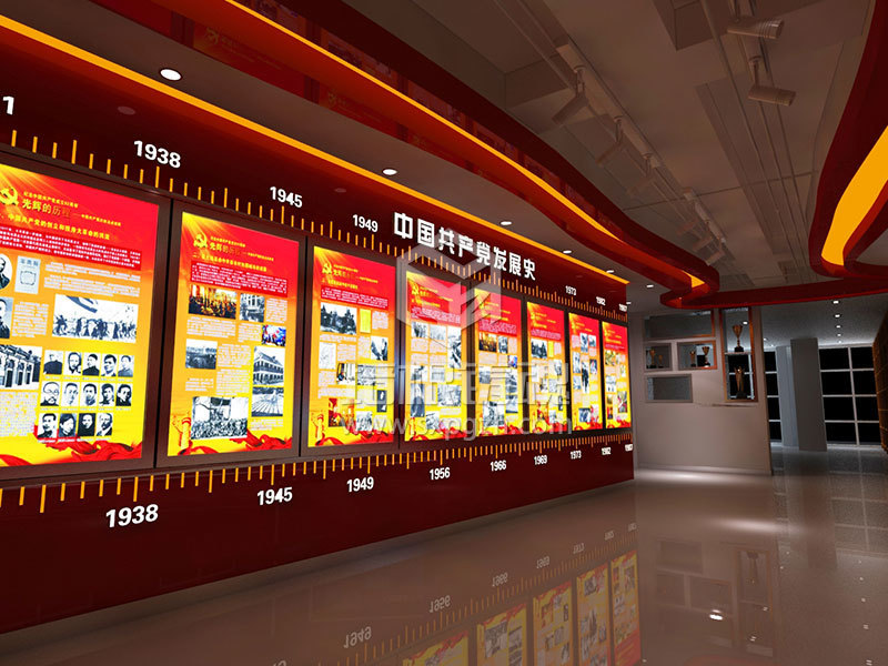 為什么要設(shè)計紅色文化展館展廳？