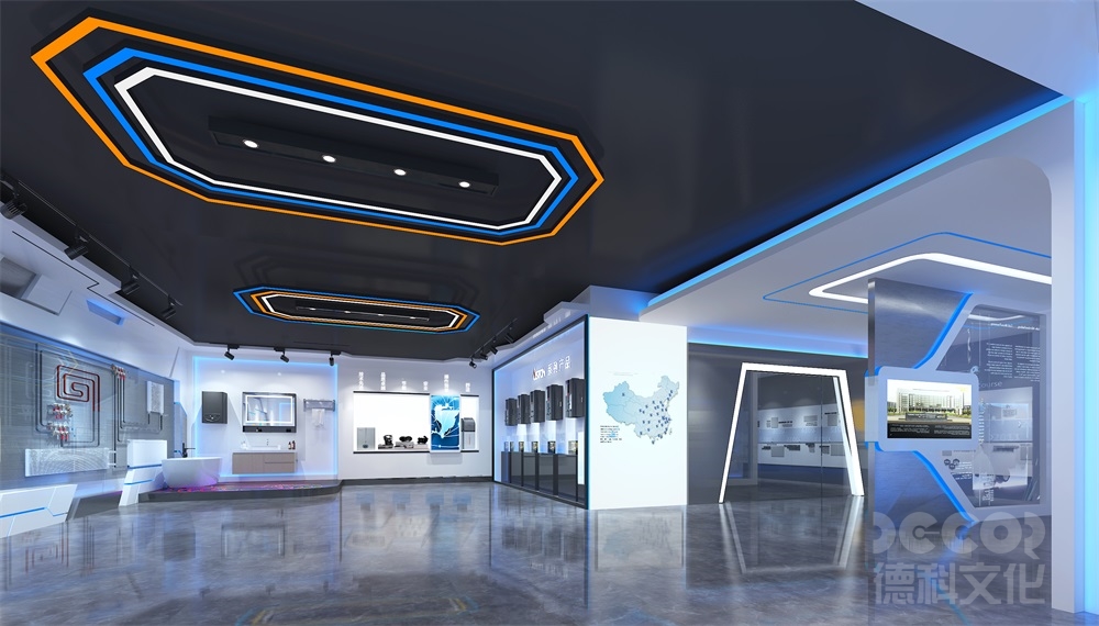 電器展館裝修中如何運用展示柜和展示架展示產(chǎn)品的不同系列和型號？